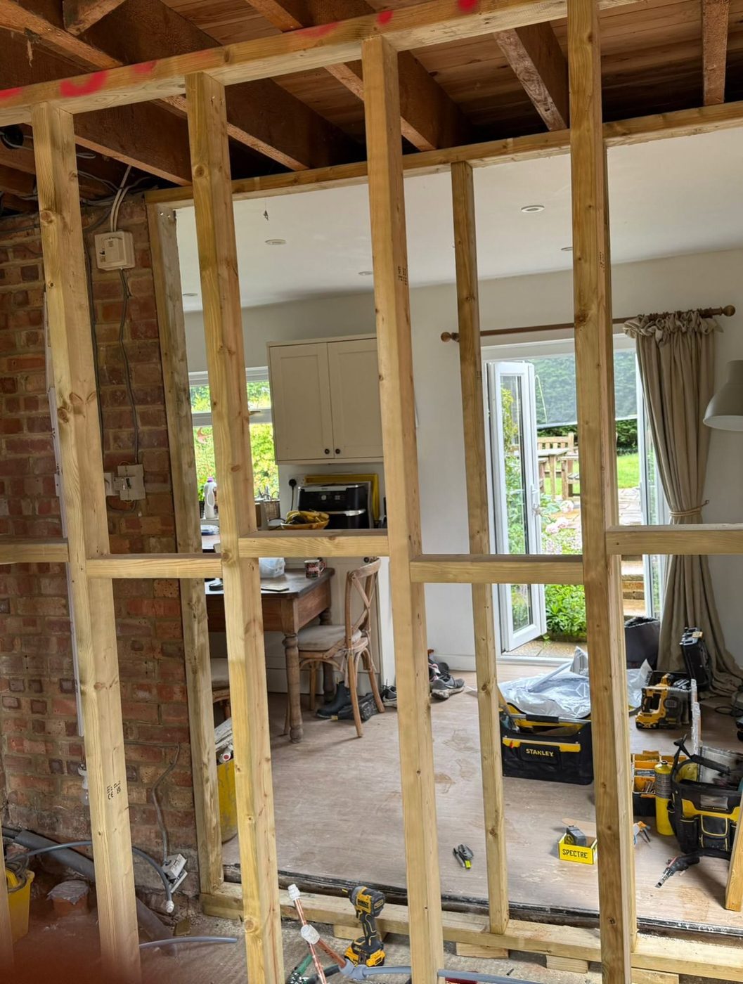 Timber-frame extension