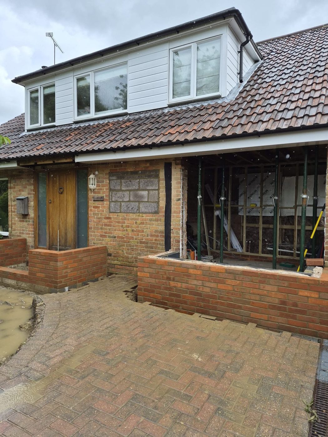 Extension & re-roof