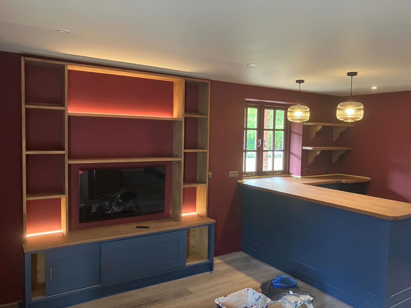 Bespoke media wall