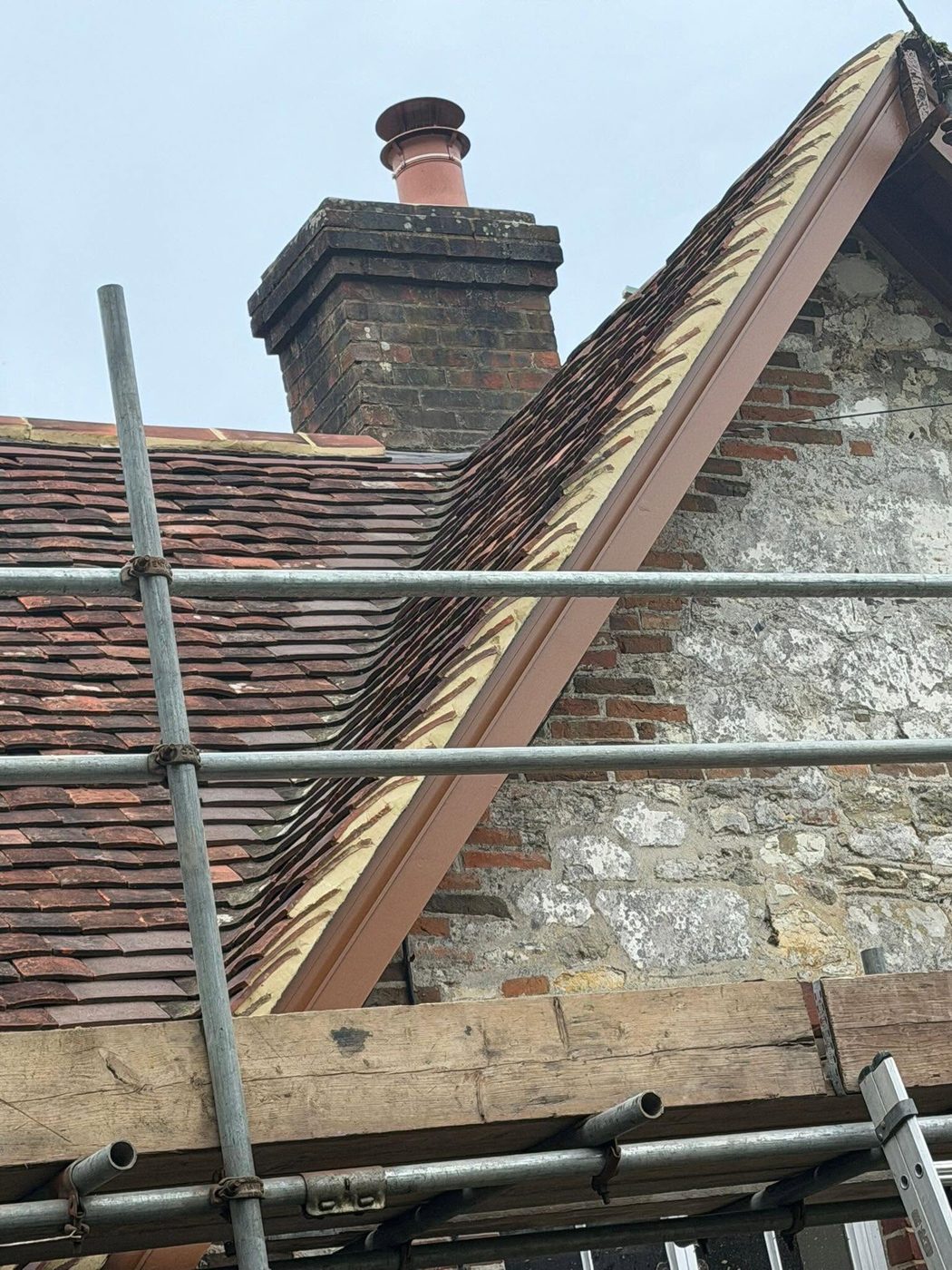 Re-roofing works