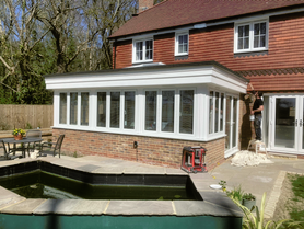Orangery extension with garden room in Chichester