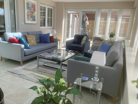 Refurbished living room